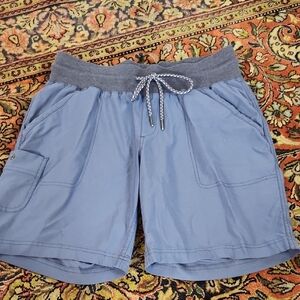 Columbia Blue Hiking Bermuda Shorts M 8L